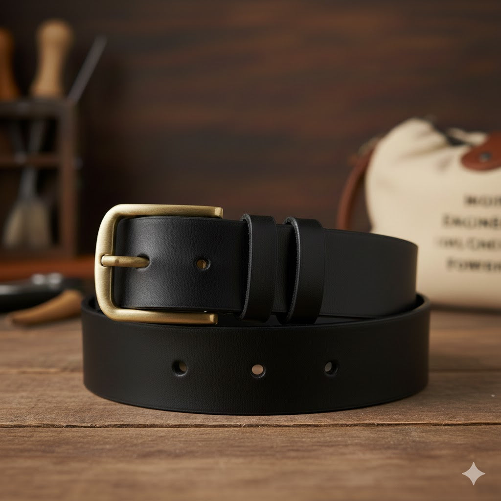 premium quality belt black and brown